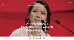 Desktop Screenshot of cartierwomensinitiative.com